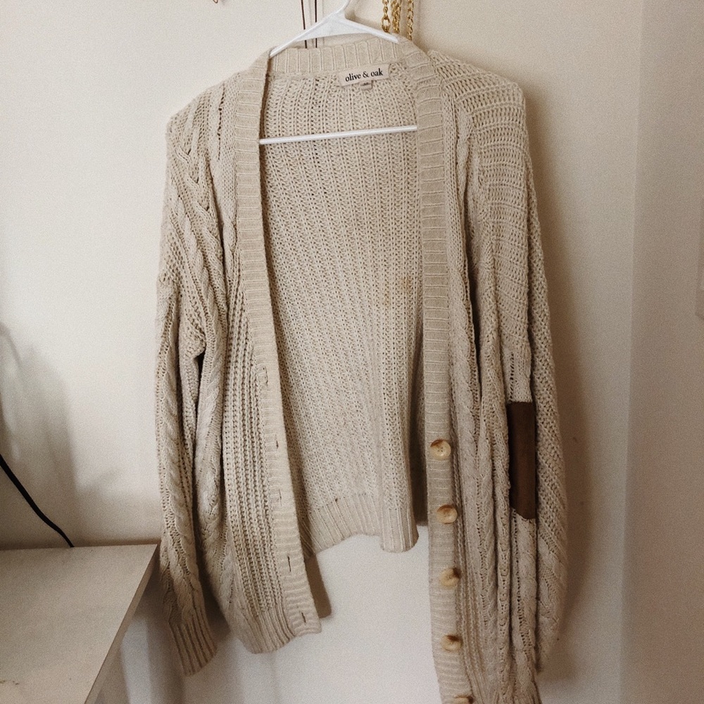 Beige Cardigan